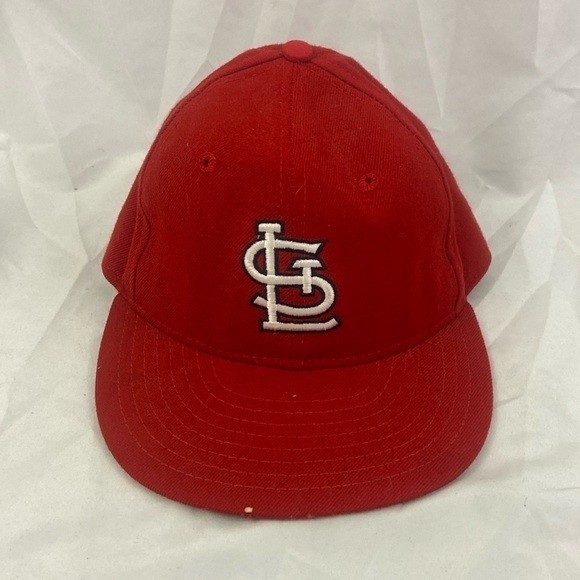 Vintage St. Louis Cardinals New Era Diamond Collection size 6 7/8 Fitted Cap Hat - Picture 1 of 13